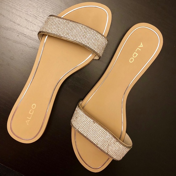 aldo bling slides